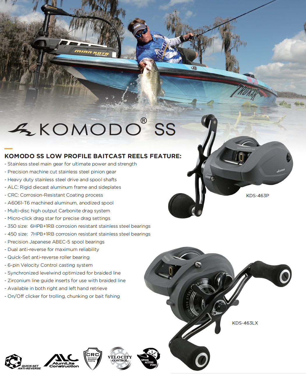 Nuevos productos Okuma 2018: KOMODO SS - Pesca y Deporte
